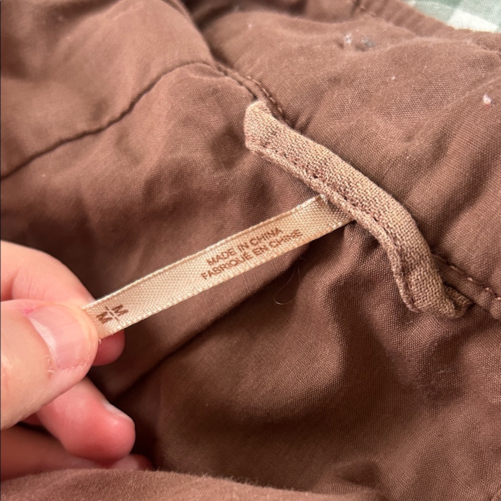 Free People linen blend Bomber Jacket - Picture 2 of 5